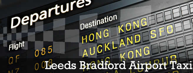 Leeds Bradford Airport Taxi from Keighley Silsden Rddlesden Steeton